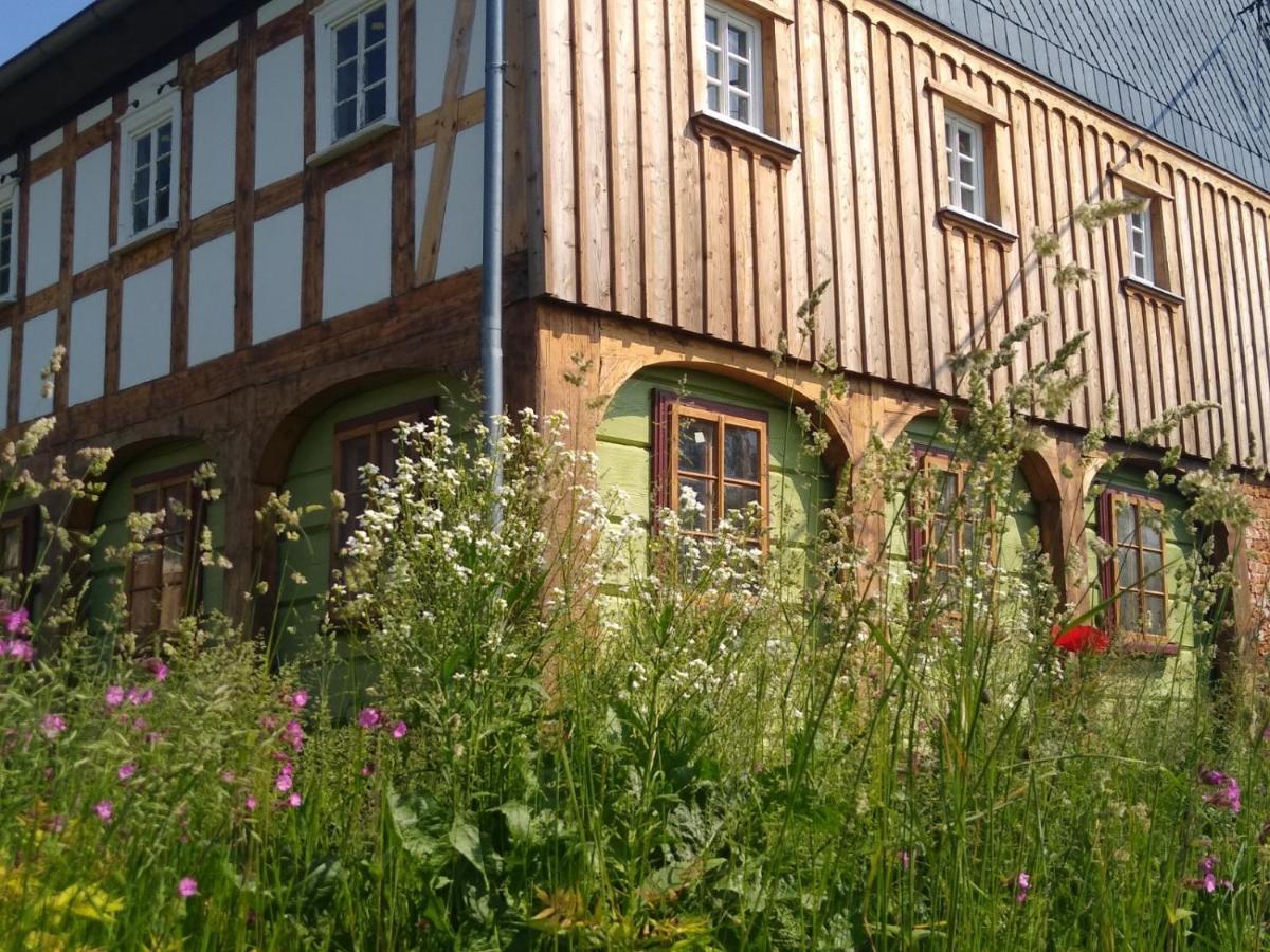 Ferienwohnung Oberlausitzer Hof Leutersdorf Exterior foto